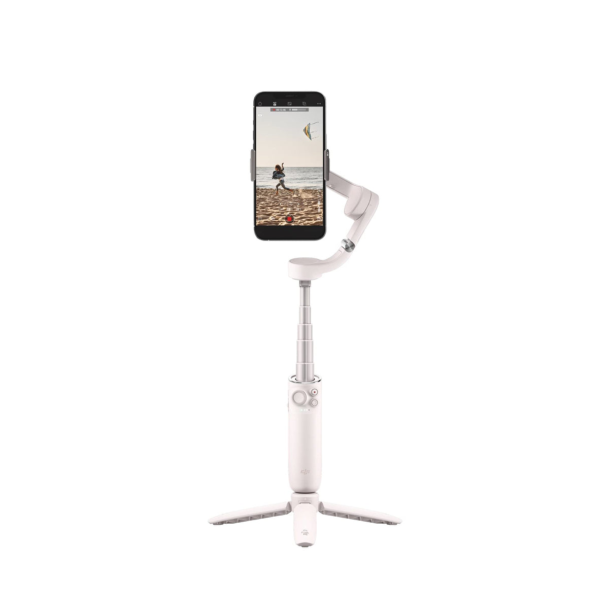 DJI OM 5 Gimbal para Smartphone Blanco con Barra Extensible