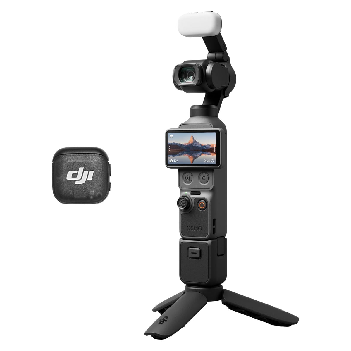 DJI Osmo Pocket 4 Creator Combo Cámara Gimbal 4K/240fps con Mic 3 y Trípode