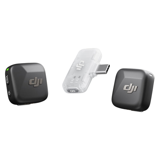 DJI Mic Mini Micrófono Inalámbrico 2 TX + 1 Receptor Móvil