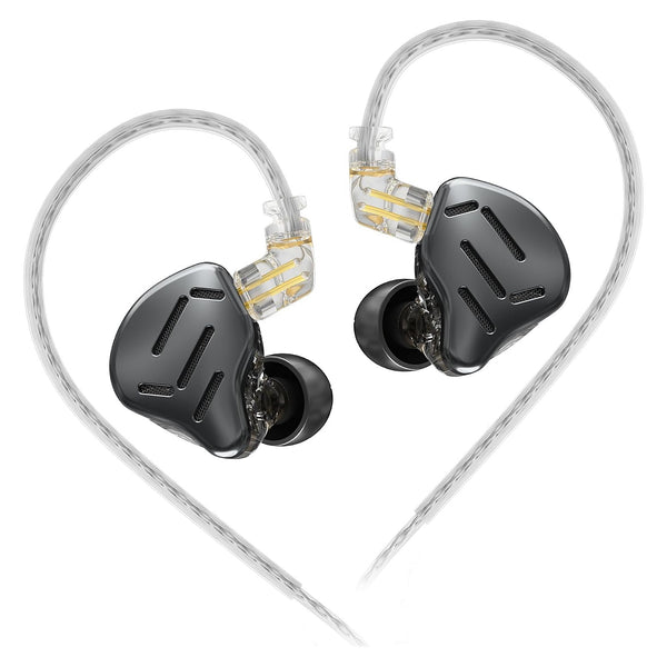 KZ ZAX Audífonos in-ear híbridos 1DD+7BA