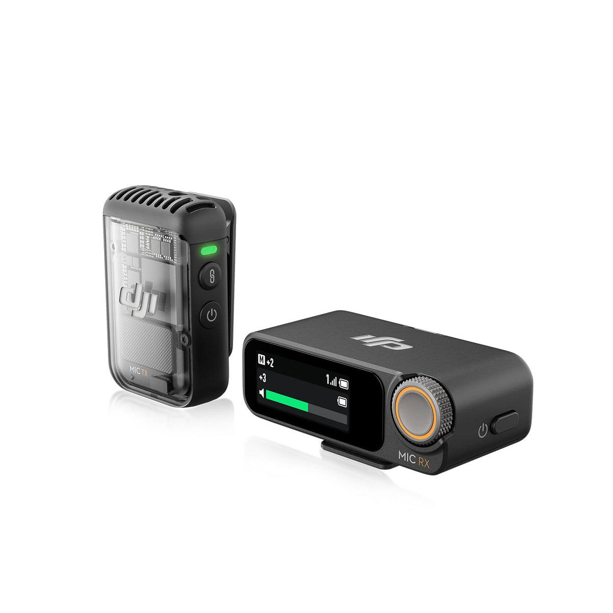 DJI Mic 2 Micrófono Inalámbrico (1 TX + 1 RX) con Cancelación de Ruido