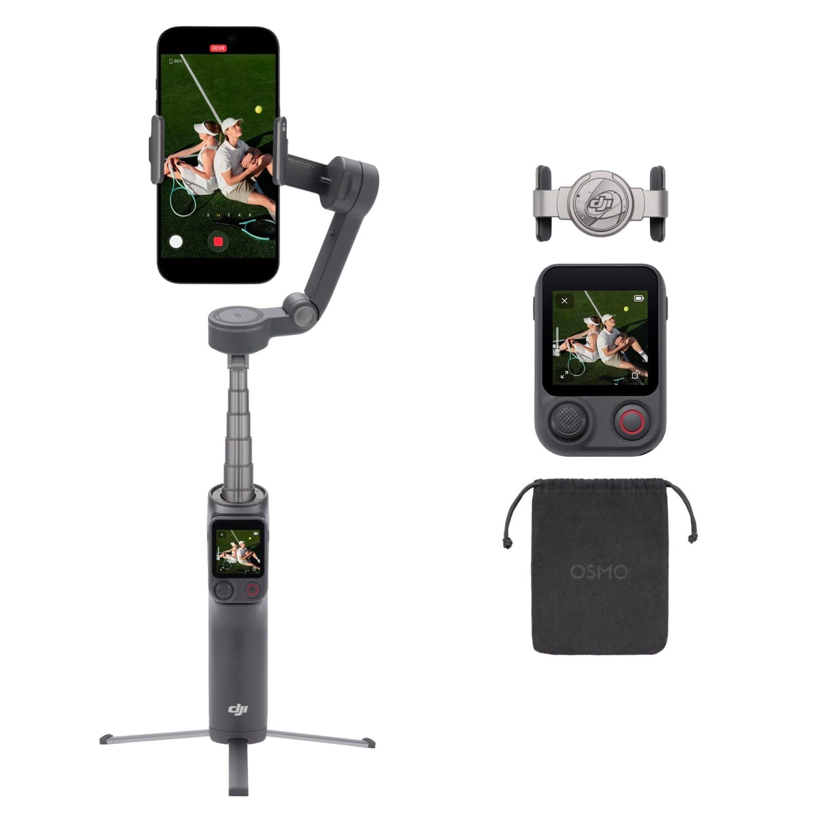 DJI Osmo Mobile 8P Gimbal para Smartphone con Control Remoto
